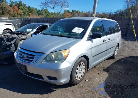2010 Honda Odyssey Lx из США, поврежденный, VIN 5FNRL3H23AB015696